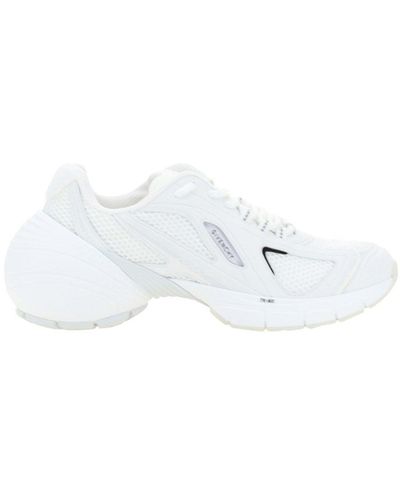 Givenchy Mesh And Alternative Material To Leather Trainers - White