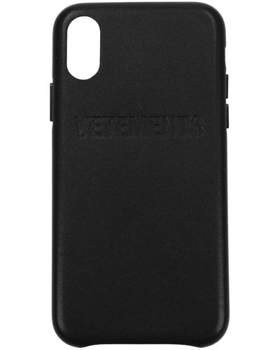 Vetements Iphone Cover Iphone Xs Plastic Black