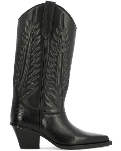 Paris Texas Boots Rosario Leather - Black