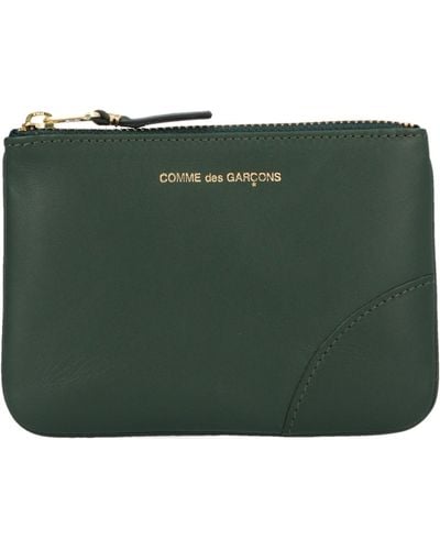 Comme des Garçons Classic Leather Line Wallets, Card Holders - Green