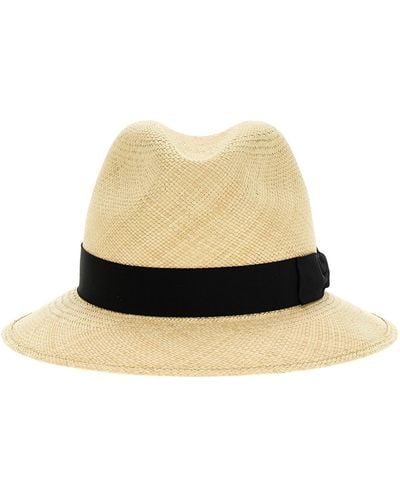 Borsalino Panama Quinto Hats - White