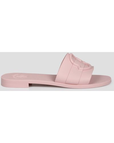 Moncler Mon slide sandal - Rosa
