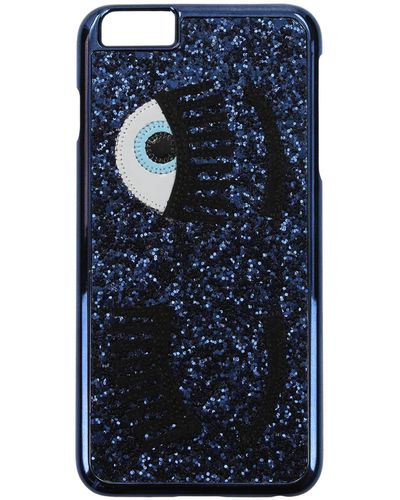 Chiara Ferragni Iphone Cover Iphone 6 / 6s Plus Polyurethane Blue