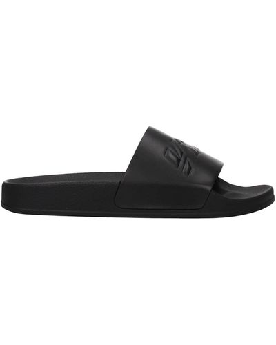 Vetements Slippers And Clogs Leather - Black