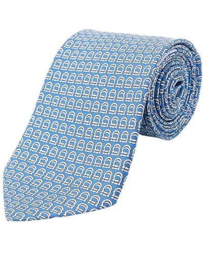 Ferragamo Tie - Blue