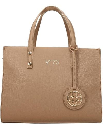 V73 Handbags Elara Eco Leather Natural