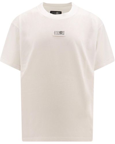 MM6 by Maison Martin Margiela T-Shirt - Bianco