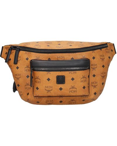 MCM Backpack And Bumbags Leather Brown Black