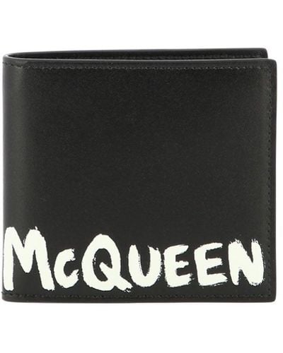 Alexander McQueen Alexander Mc Queen Mc Queen Graffiti Wallet - White