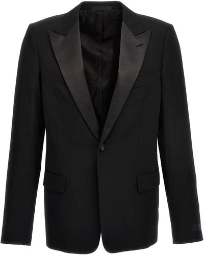 Lanvin Tuxedo Blazer Jacket Jackets - Black
