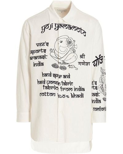Yohji Yamamoto J-india Shirt - White