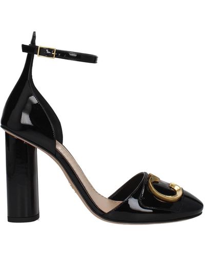 Dior Sandals Patent Leather - Black