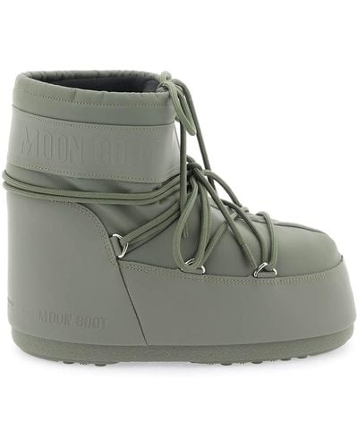 Moon Boot Icon Rubber Snow Boots - Green