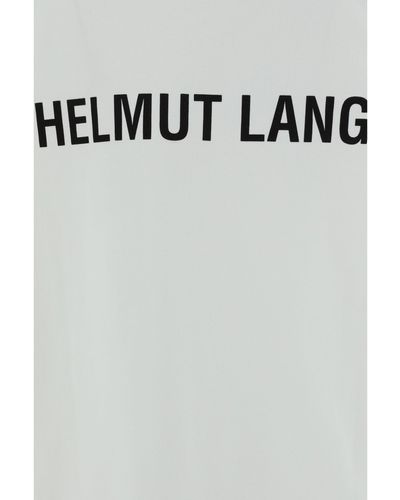 Helmut Lang Logo Tee. Heavy Ctn J T-Shirt - Black