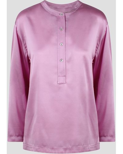 Tom Ford Silk satin shirt - Rosa