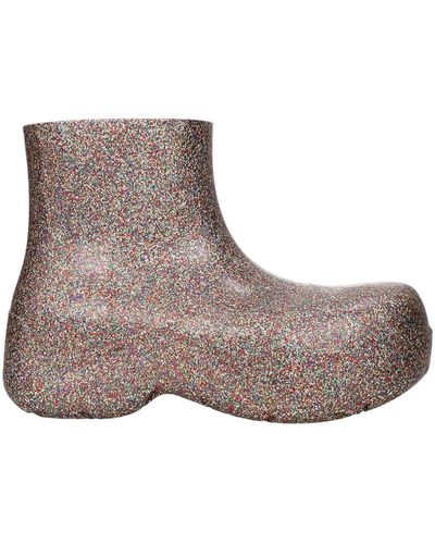 Bottega Veneta Ankle Boots Rubber Multicolour - Brown
