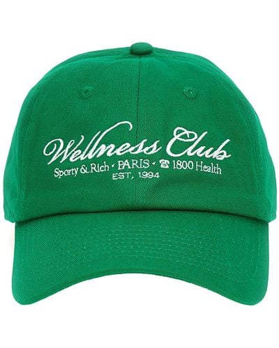 Sporty & Rich Wellness & Health Hats - Green