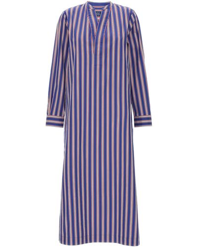 Polo Ralph Lauren Striped Dress Abiti Multicolor - Viola