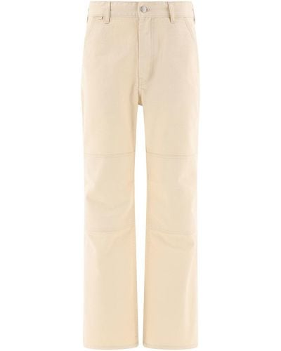 Acne Studios Patch Trousers - Natural