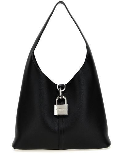 Balenciaga Hobo North-south Locker Shoulder Bags - Black