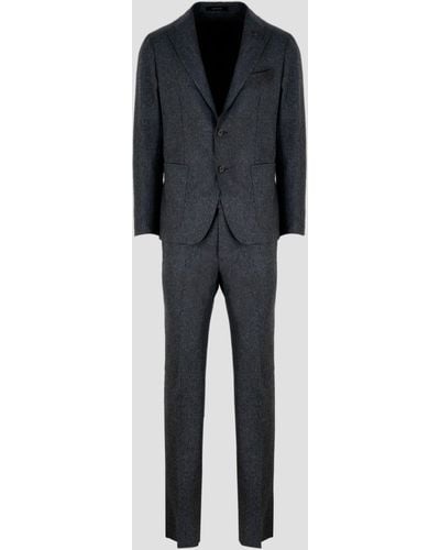Tagliatore Single breasted tailored suit - Nero
