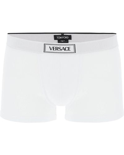 Versace Boxer Intimi Con Banda Logo - White