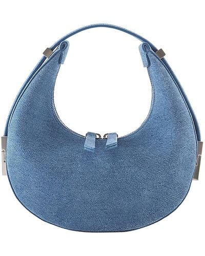 OSOI Denim Shoulder Bag - Blue