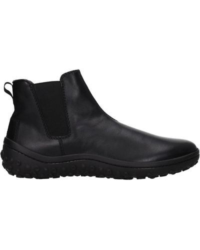 Car Shoe Ankle Boot Leather Black