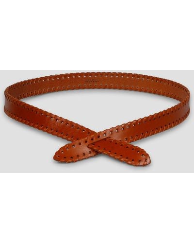 Isabel Marant Lecce Knotted Belt - Brown