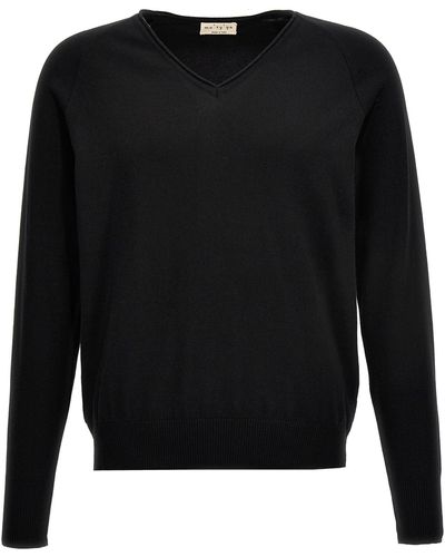 Ma'ry'ya Cotton Sweater Sweater, Cardigans - Black