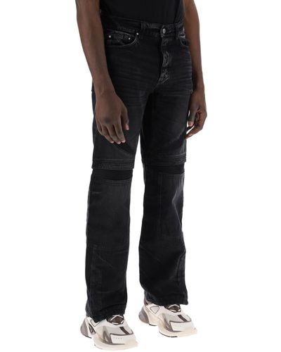 Amiri Mx 3 Jeans With Mesh Inserts - Black