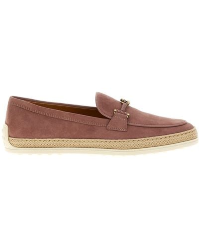 Tod's T Ring Loafers - Brown