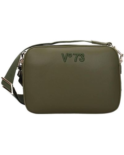 V73 Crossbody Bag Eco Leather Military - Green