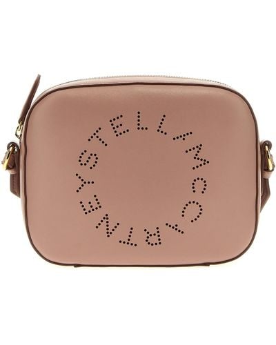 Stella McCartney Mini Camera Bag Borse A Tracolla Rosa - Marrone