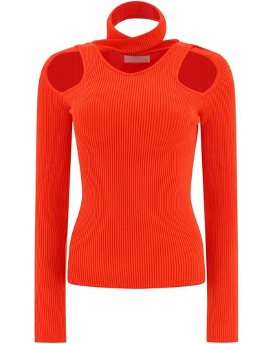 Coperni Top With Cut-Out - Red