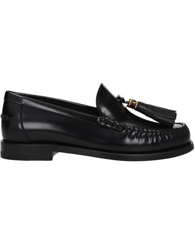 Dior Loafers D Academy Leather - Black