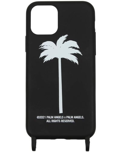 Palm Angels Porta iPhone iphone 12 Polipropilene Nero