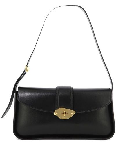 Mulberry Small Lana Shoulder Bags - Black