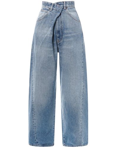 DARKPARK Oversize Jeans With Wide Leg - Blue