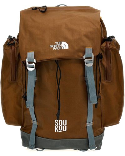 The North Face Soukuu Backpacks Brown