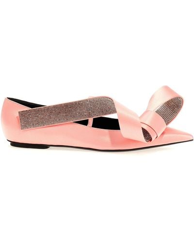 Sergio Rossi Area Marquise Flat Shoes - Pink