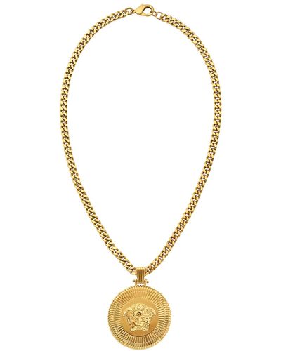Versace Medusa-pendant Necklace - Metallic