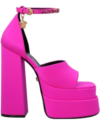 Versace Medusa Aevitas Sandals - Pink