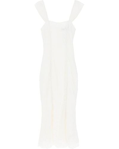 ROTATE BIRGER CHRISTENSEN Maxi Lace Dress - White