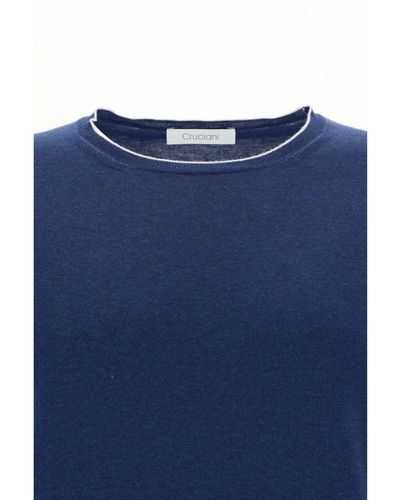 Cruciani Girocollo M/l - Blue