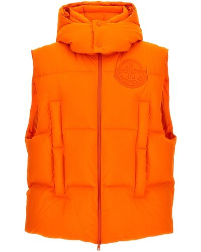 Moncler Genius Apus Gilet - Orange