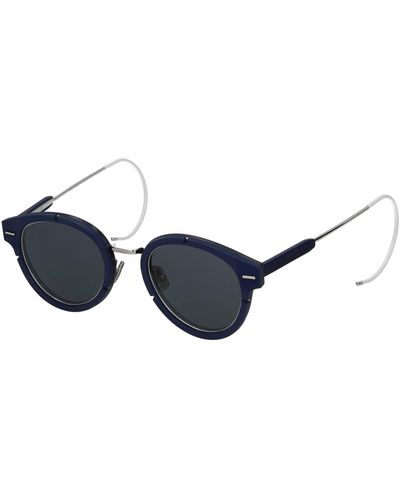 Dior Sunglasses Rubber Blue White