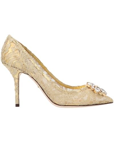 Dolce & Gabbana 'Bellucci' Decollete Oro - Metallizzato