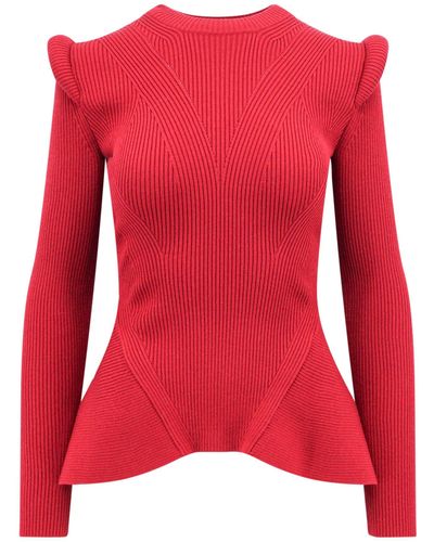 Alexander McQueen Maglione - Rosso