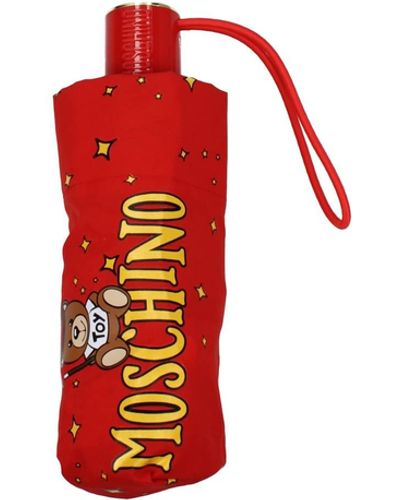 Moschino Ombrelli Poliestere Rosso